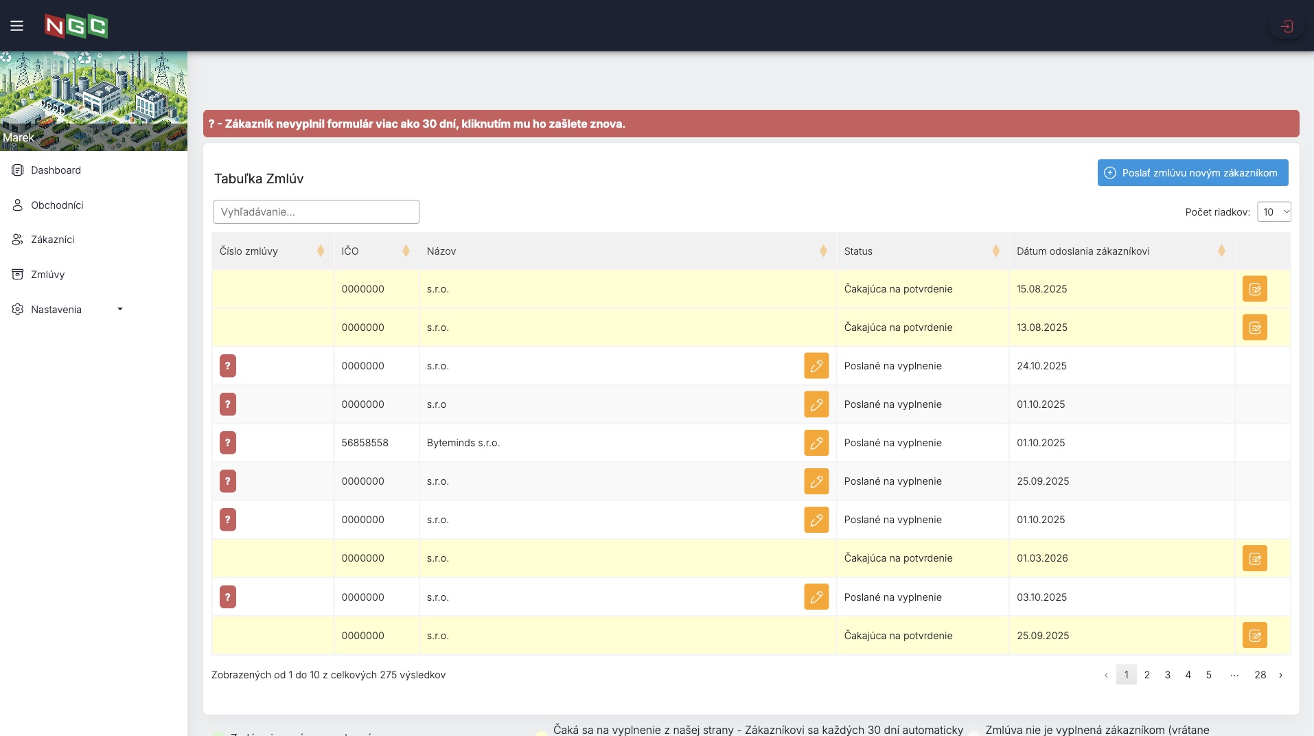 NGC APP Detail View
